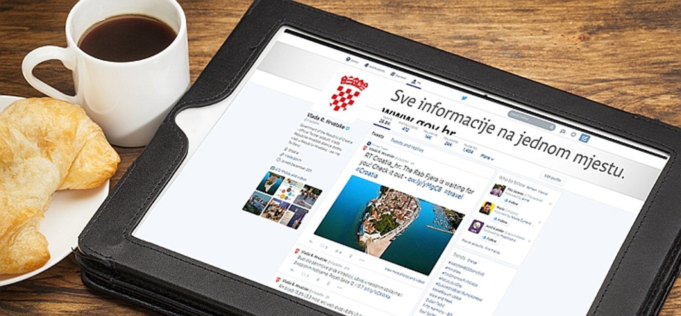 Vlada RH u 2014. proglašena najkomunikativnijom vladom na Twitteru te najaktivnijom u EU